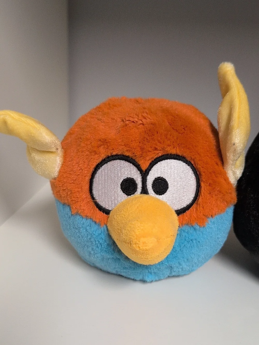 Angry Birds Plush Pair 2 Angry Bird Balls 4.5" No Sounds - Picture 2 of 5